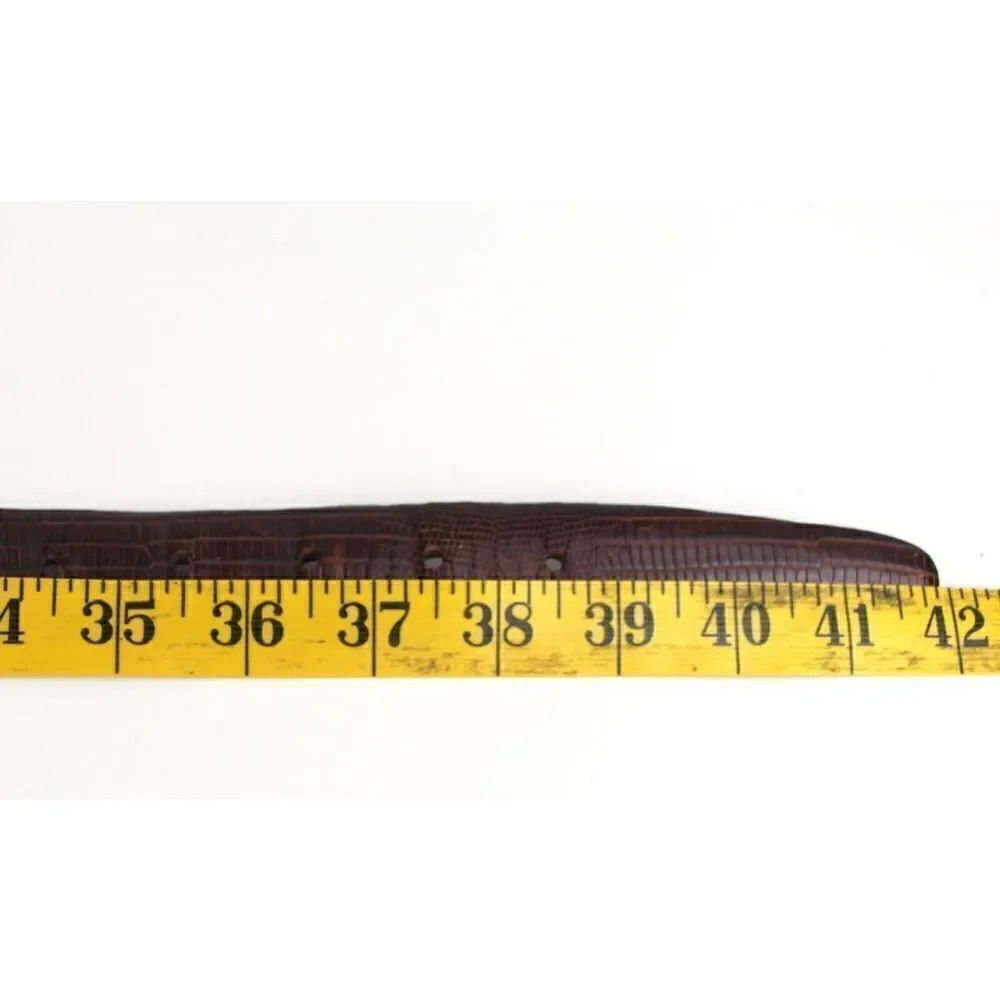 Bill Adler BROWN GENUINE LEATHER 1 1/8